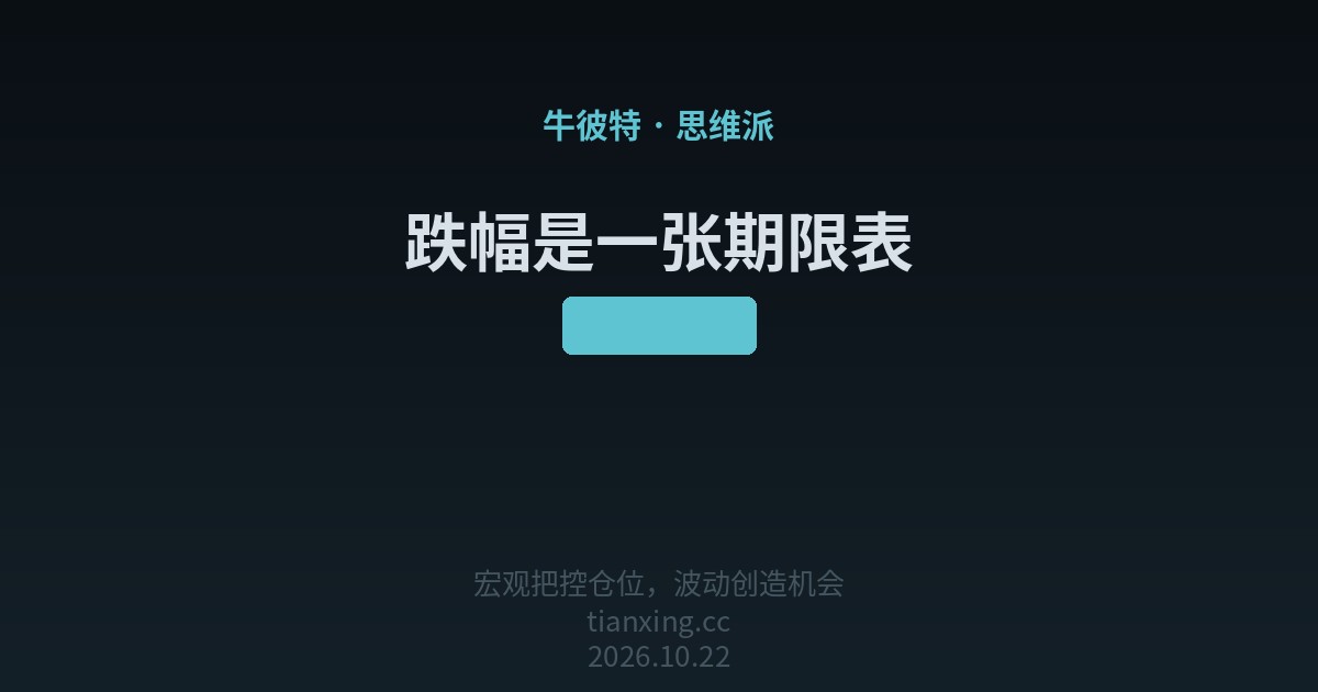 418 跌幅是一张期限表